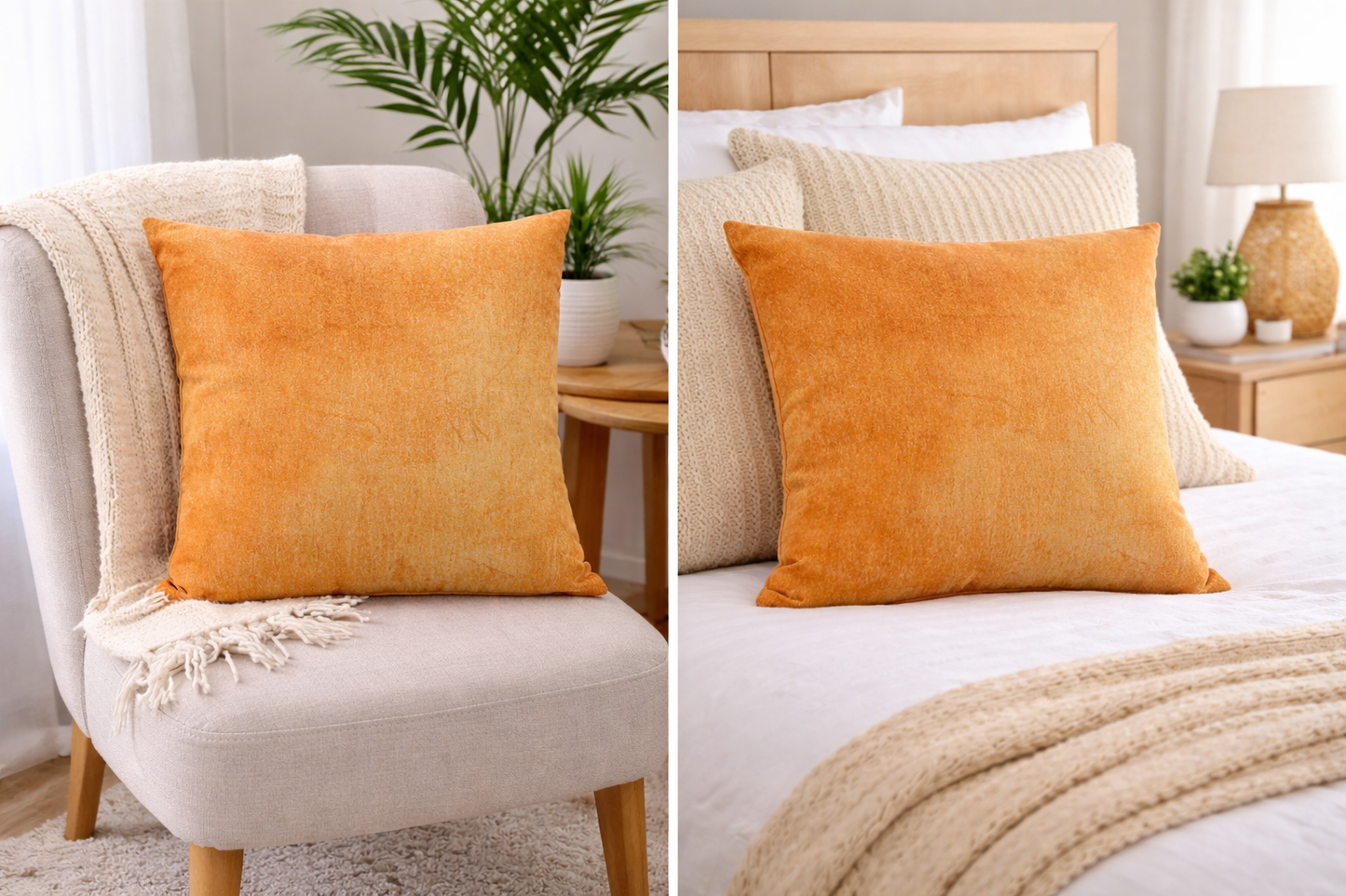 Solid throw pillow tropical coastal home decor