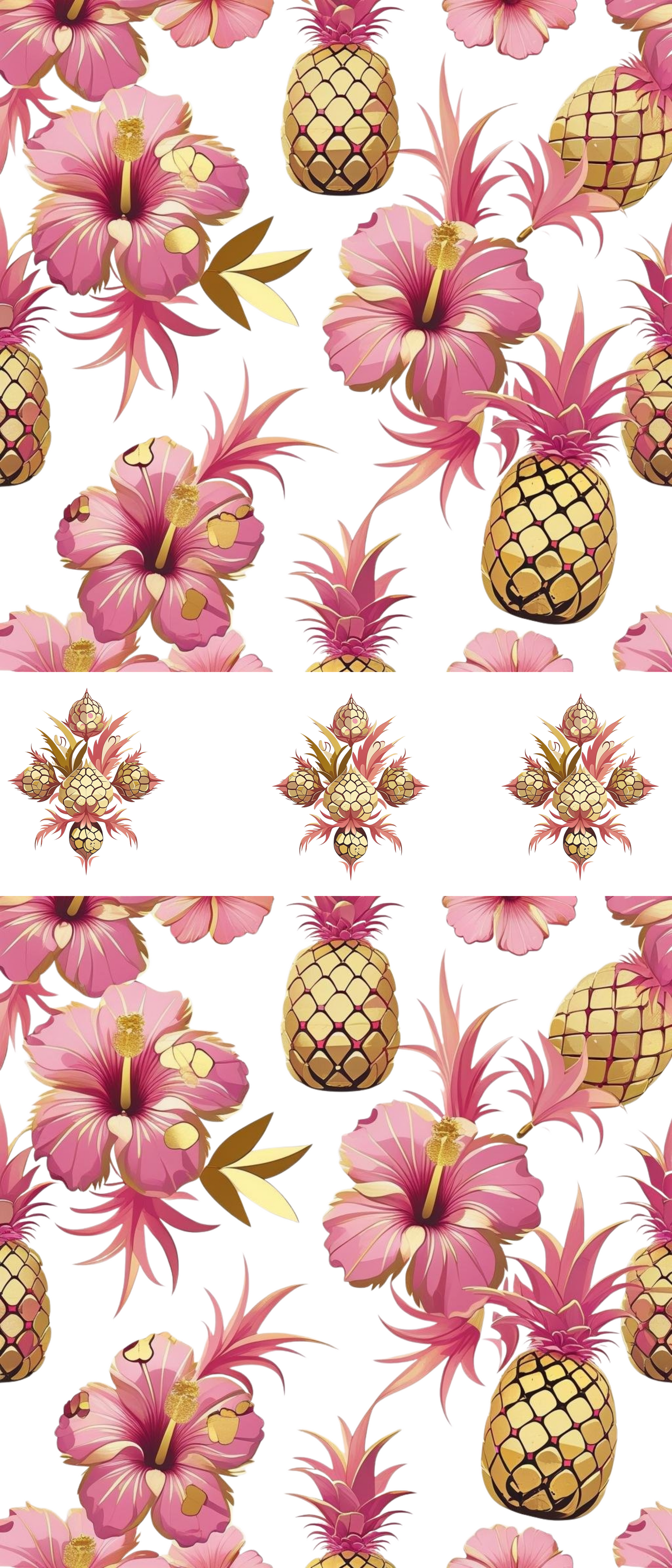 Bath & Beach Towels (Golden Pineapple Passion)