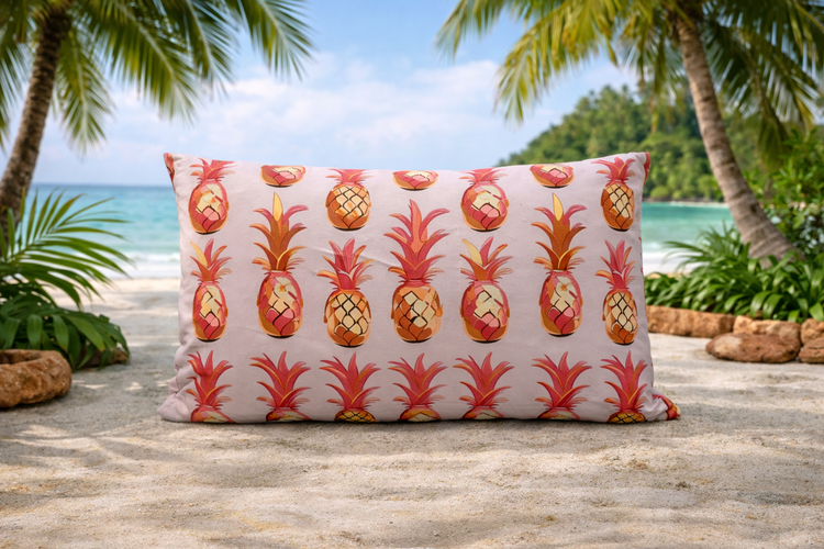 Tropical Throw Pillows & Blankets