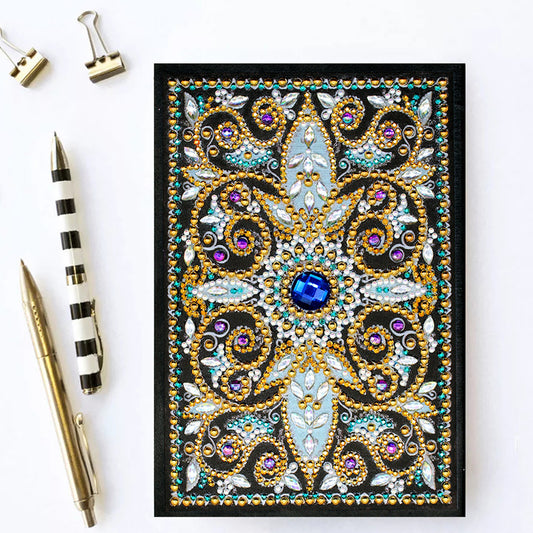 Diamond Beaded Painting Journal Notebook Kit