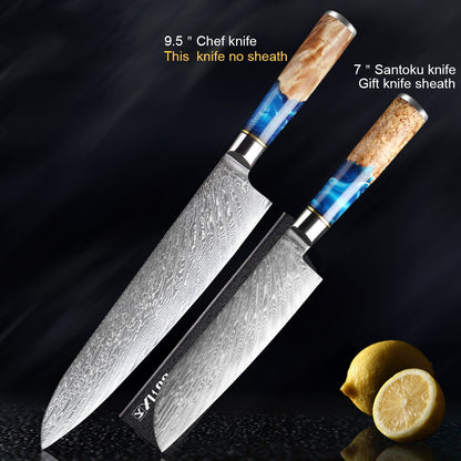 Ocean Meets Sand Stainless Steel Kitchen Knife Set