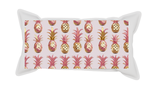 Pineapple Dreams Lumbar Throw Pillow