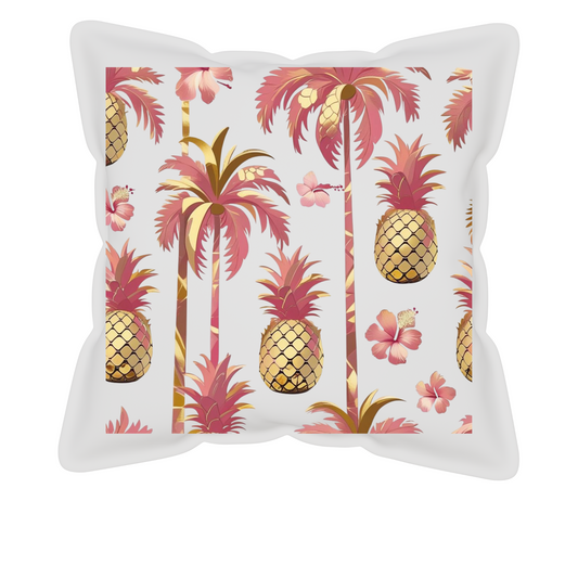 Island Glow Throw Pillow