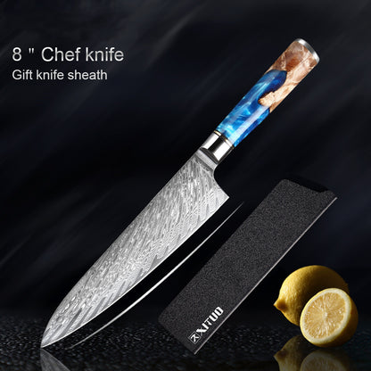 Ocean Meets Sand Stainless Steel Kitchen Knife Set