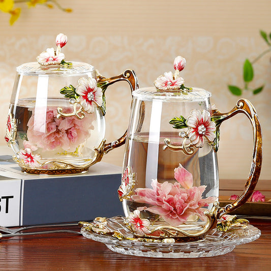 Elegant Spring Floral Mug