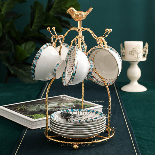 Oasis Ceramic Cup And Saucer Set