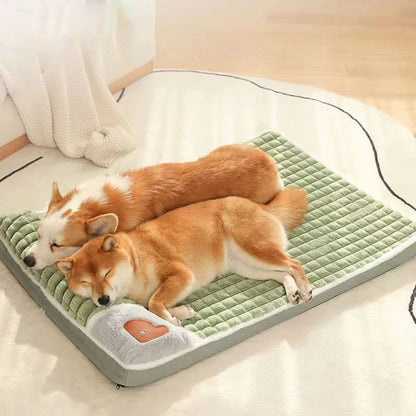 Winter Warm Fleece Pet Bed