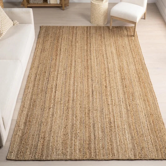 Natural Rigo Jute Hand Woven Area Rug (3' x 5')
