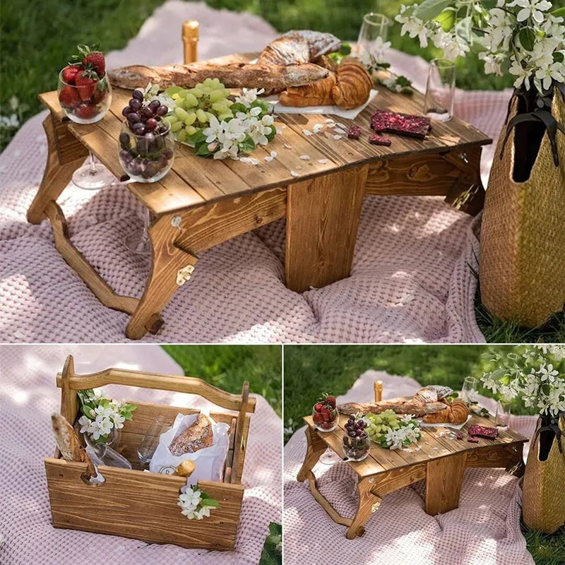 Convertible 2-in-1 Picnic Table