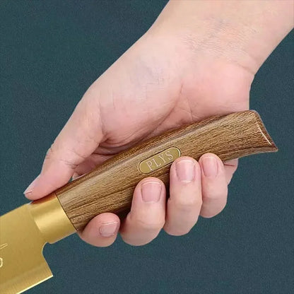 Deluxe Gold Kitchen Knife