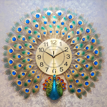 Peacock Wall Clock