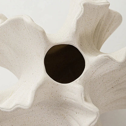 Coral Flower Nordic Matte Ceramic Vase