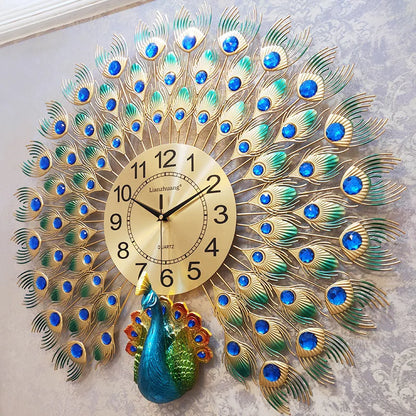 Peacock Wall Clock