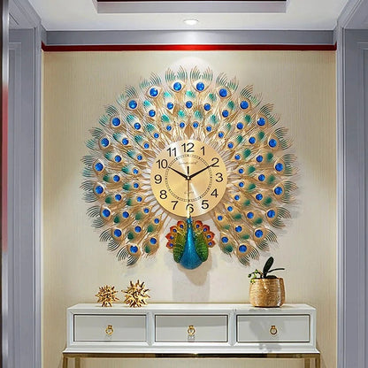 Peacock Wall Clock